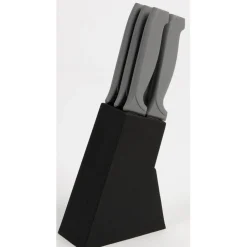 Gifi 6 couteaux à steak + bloc de rangement