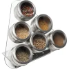 Gifi 6 pots à épices avec support aimanté New