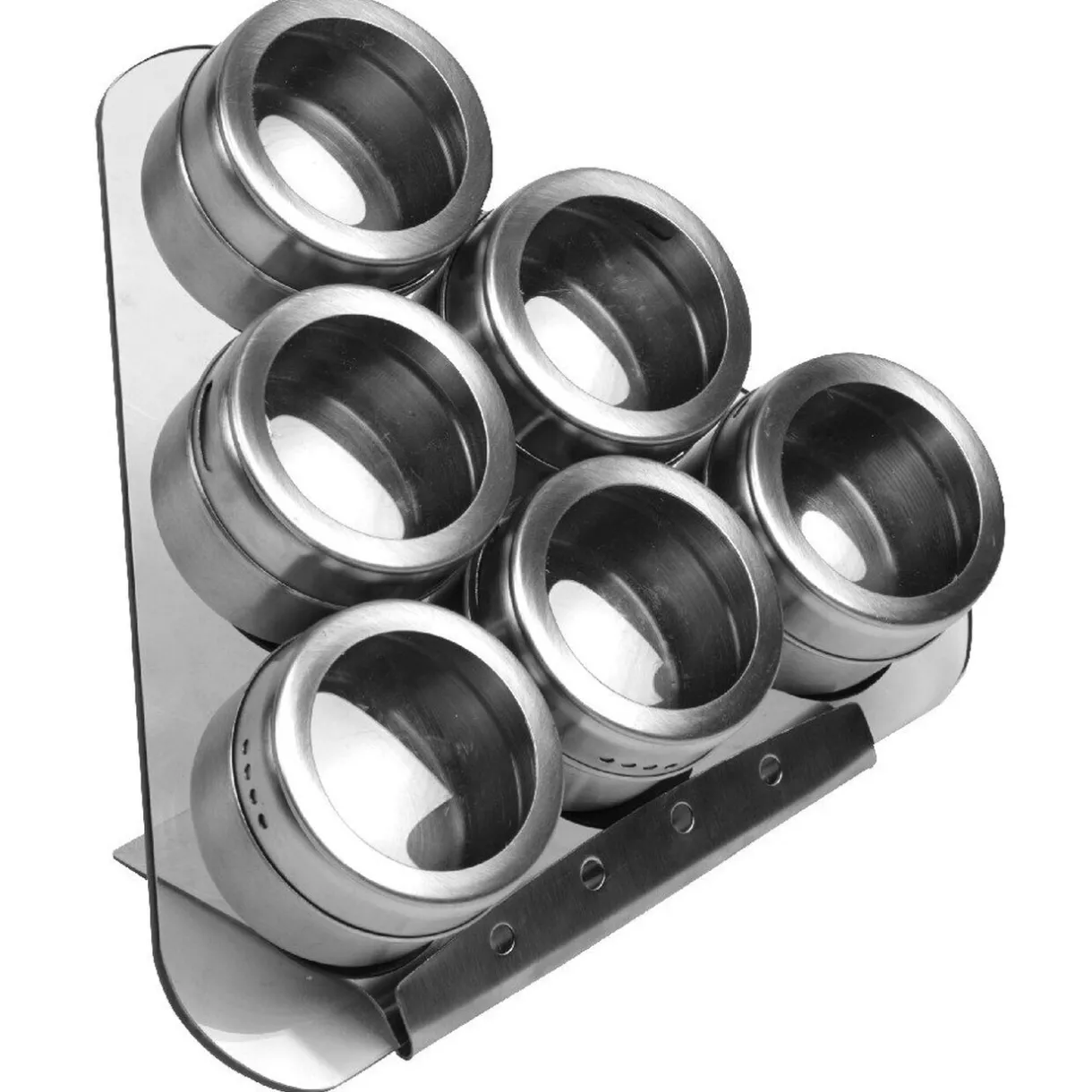 Gifi 6 pots à épices avec support aimanté New