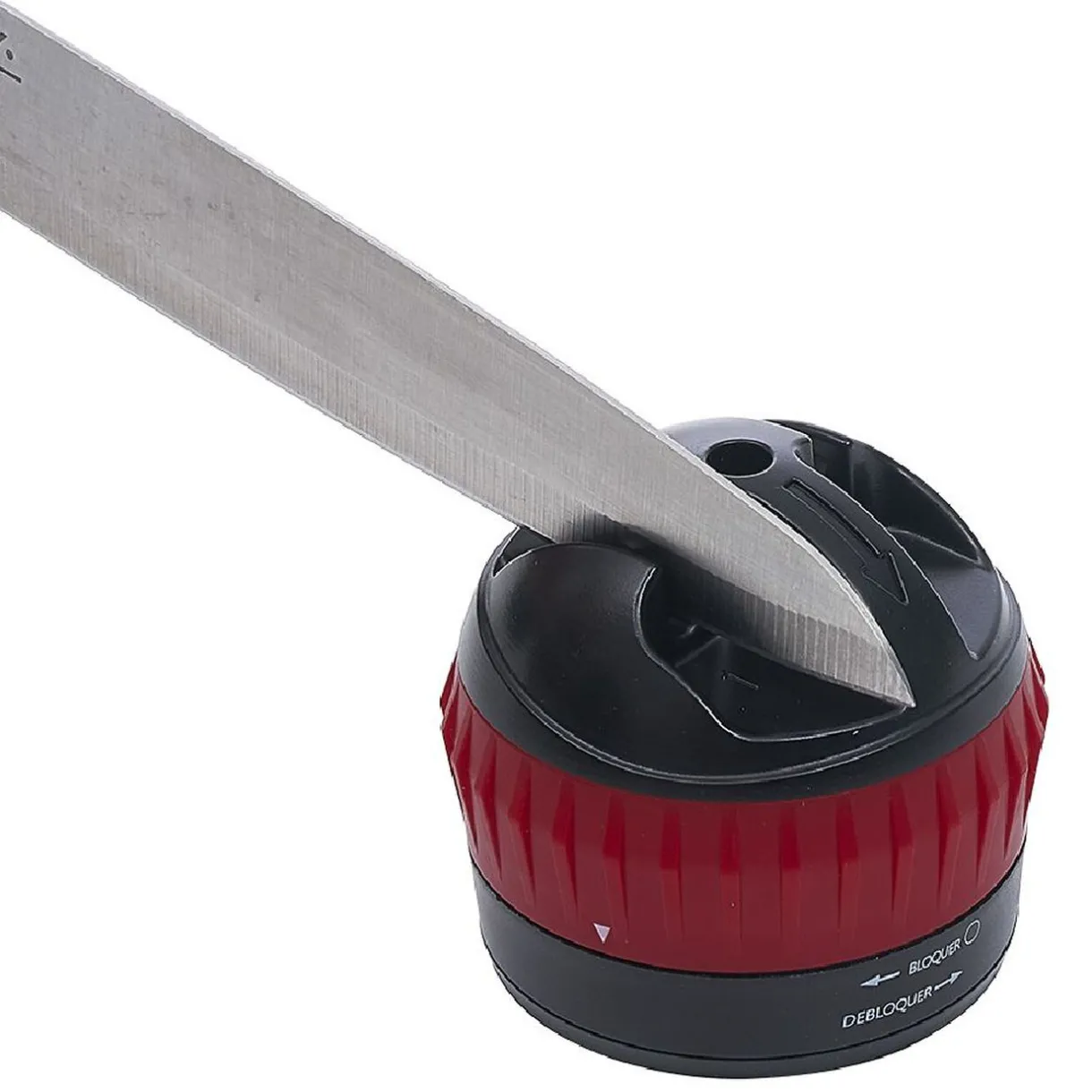 Gifi Aiguiseur couteau double position rouge et noir Hot