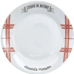Gifi Assiette à dessert bistrot
