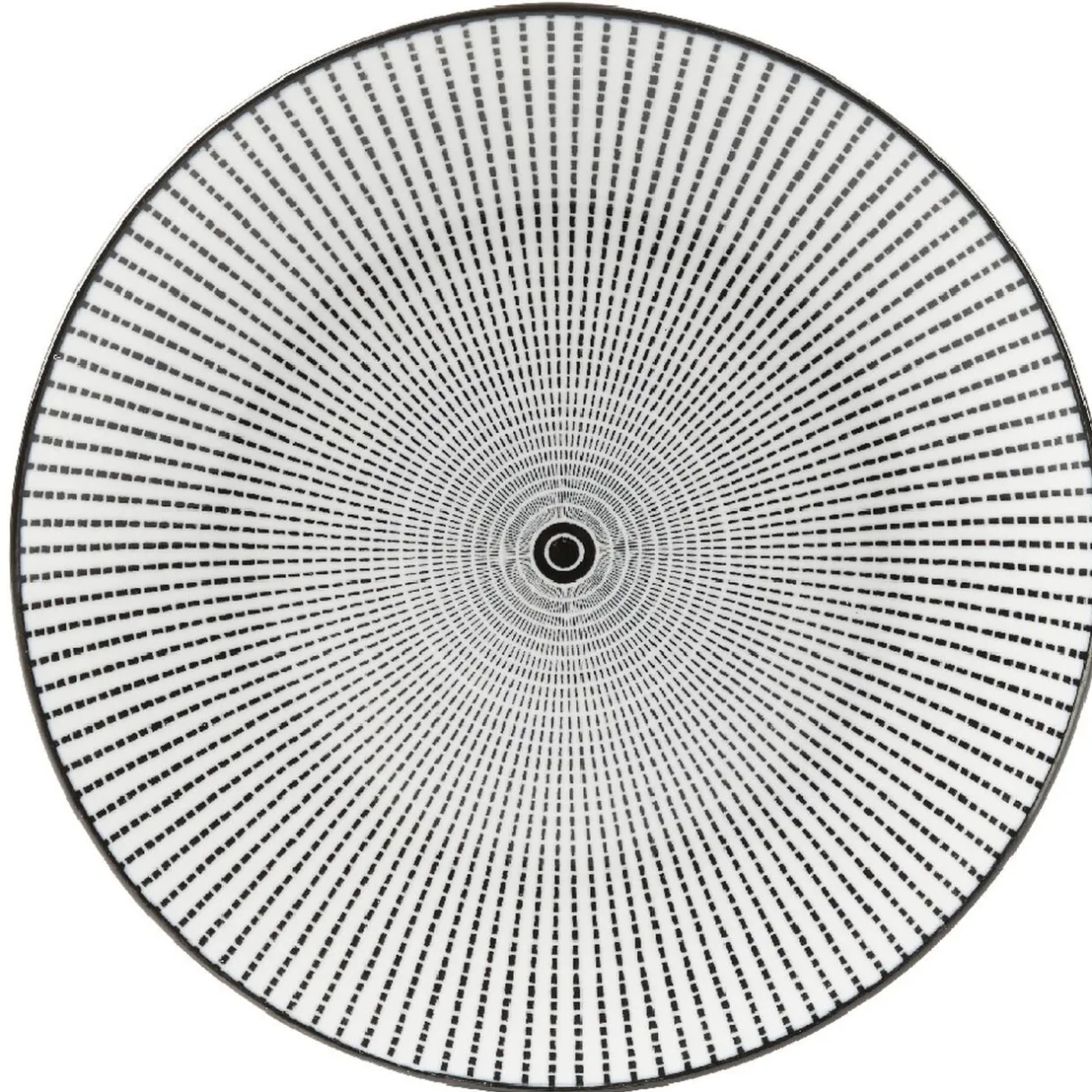 Gifi Assiette à dessert Helsinki décor noir blanc x4 Online