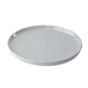 Gifi Assiette à dessert Oslo en grès gris Ø20cm Discount