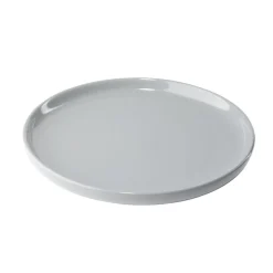 Gifi Assiette à dessert Oslo en grès gris Ø20cm Discount