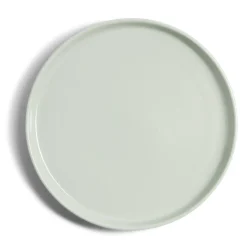 Gifi Assiette à dessert Oslo en grès vert Ø20cm Outlet