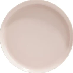 Gifi Assiette à dessert Oslo porcelaine rose uni