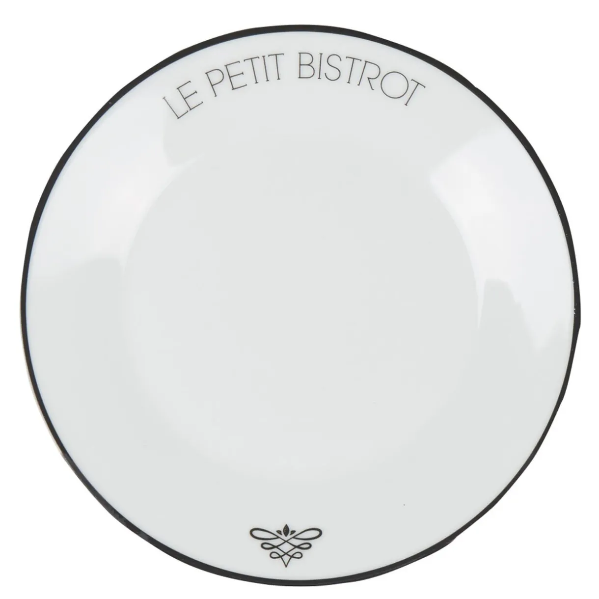 Gifi Assiette à dessert ronde Le petit bistrot