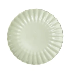 Gifi Assiette à dessert Venise en faïence verte Ø20cm Online