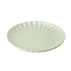 Gifi Assiette à dessert Venise en faïence verte Ø20cm Online