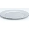 Gifi Assiette à dessert verre Zana givre étoiles dorées