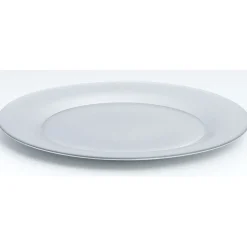 Gifi Assiette à dessert verre Zana givre étoiles dorées