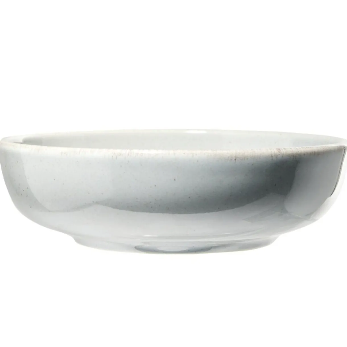 Gifi Assiette à soupe Lisbonne en grès gris Ø18cm