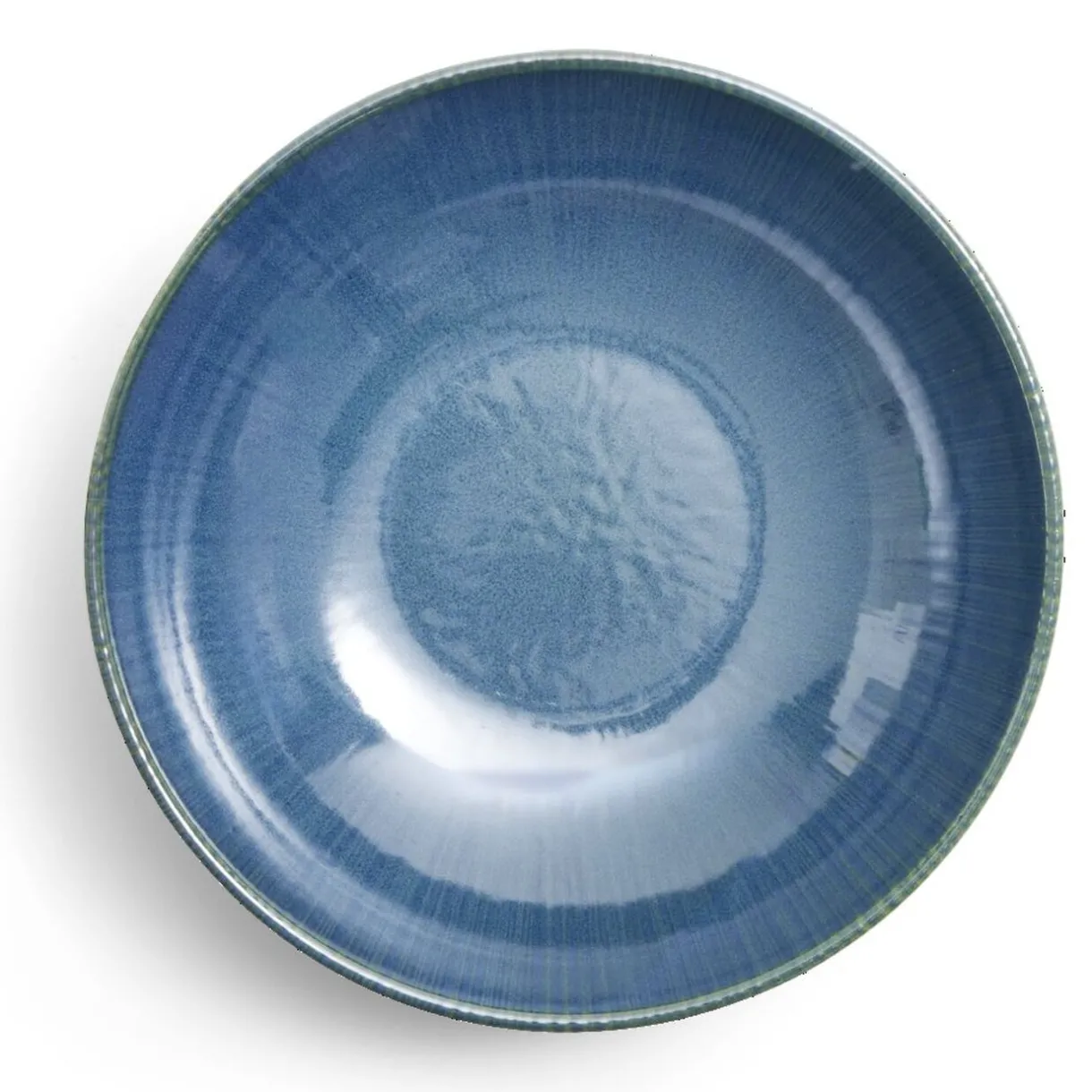 Gifi Assiette creuse Amaury faïence bleue Ø21cm Best
