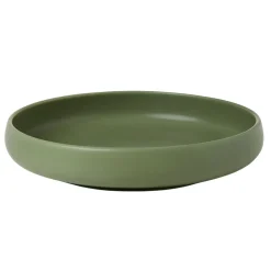 Gifi Assiette de dégustation creuse ronde verte