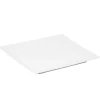 Gifi Assiette plate blanche carrée Clearance