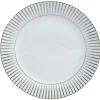 Gifi Assiette plate en porcelaine motif argenté Online