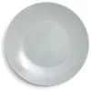 Gifi Assiette plate Madrid grès vert d'eau Ø20cm Discount