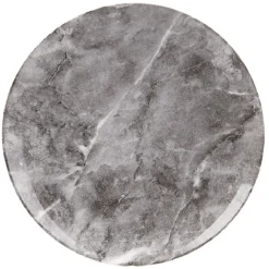 Gifi Assiette plate motif marbre gris Sale