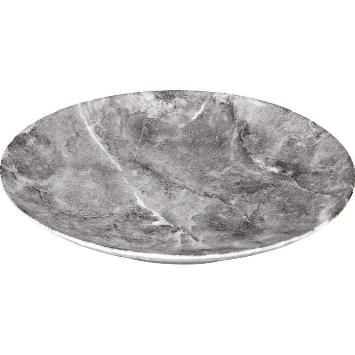 Gifi Assiette plate motif marbre gris Sale