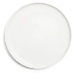 Gifi Assiette plate Oslo en grès blanc Ø27cm Online