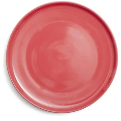 Gifi Assiette plate Oslo en grès rouge Ø27cm Outlet