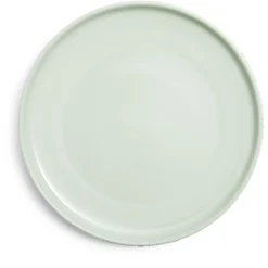 Gifi Assiette plate Oslo en grès vert Ø27cm Hot