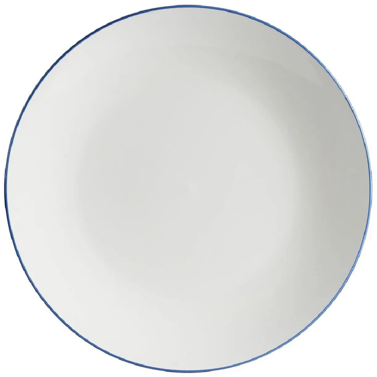 Gifi Assiette plate porcelaine blanc Ø26,5cm