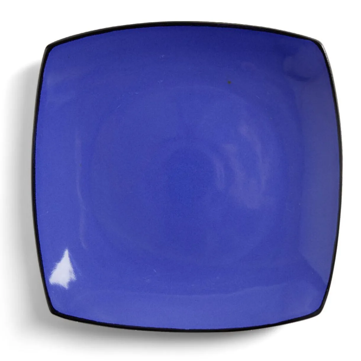 Gifi Assiette plate rectangulaire grès 27,5x27,5cm