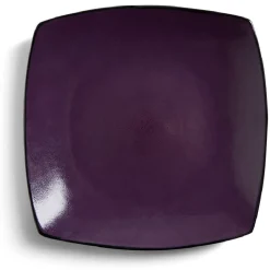 Gifi Assiette plate rectangulaire grès 27,5x27,5cm Best