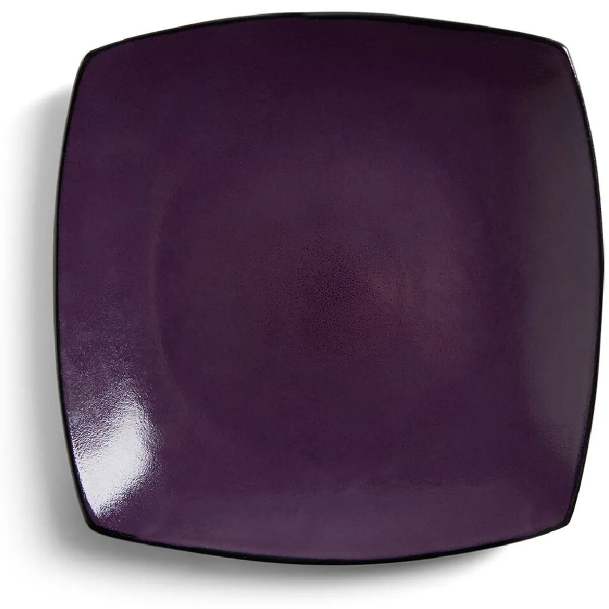 Gifi Assiette plate rectangulaire grès 27,5x27,5cm Best