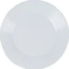 Gifi Assiette plate ronde blanche Harena Discount