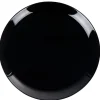 Gifi Assiette plate ronde Luminarc unie noire Diwali