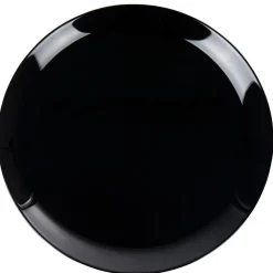 Gifi Assiette plate ronde Luminarc unie noire Diwali