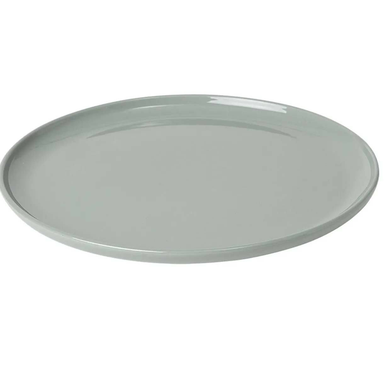 Gifi Assiette plate ronde Oslo vert d'eau