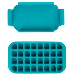 Gifi Bac à glaçons bleu 32 compartiments