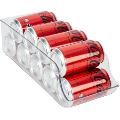 Gifi Bac de rangement frigo distributeur canettes 34x13xH10cm Discount