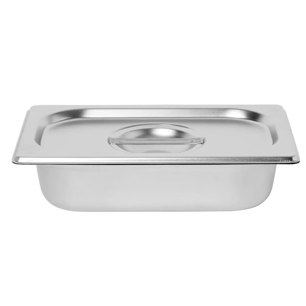 Gifi Bac inox avec couvercle préparation conservation L.26,5 cm Hot