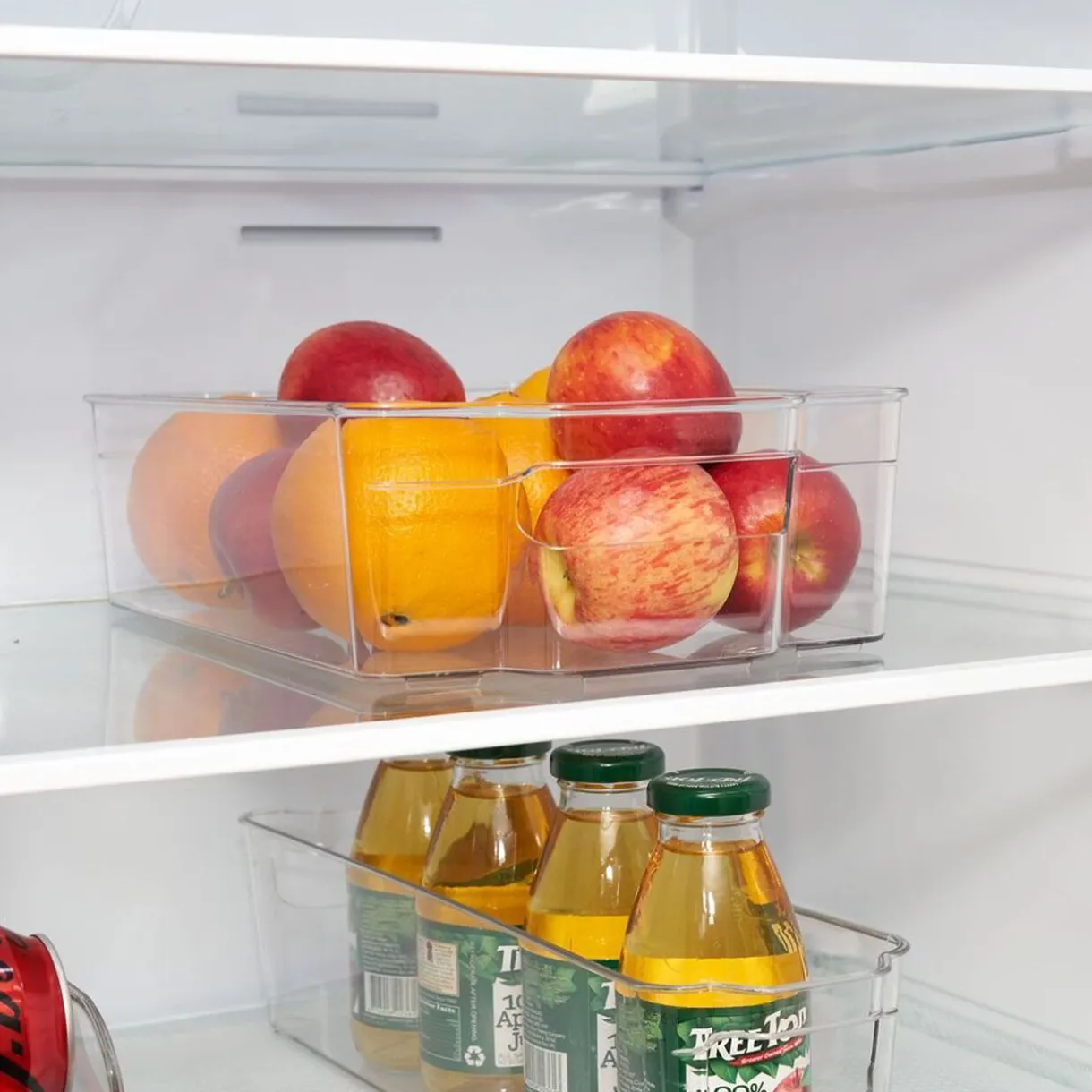 Gifi Bac rangement frigo 5,8L plastique transparent 32,5x21,5xH9cm Outlet