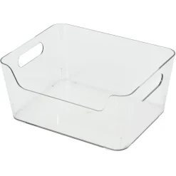 Gifi Bac rangement frigo 3,5L plastique transparent 22,4x17,3xH10cm Hot
