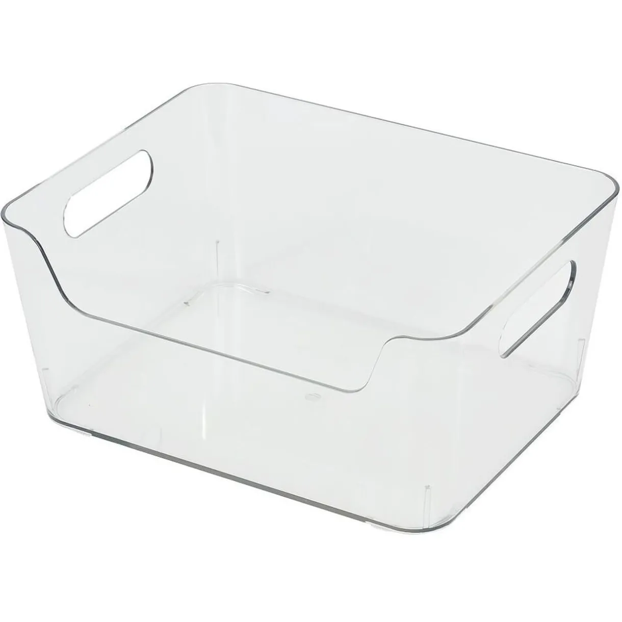 Gifi Bac rangement frigo 3,5L plastique transparent 22,4x17,3xH10cm Hot