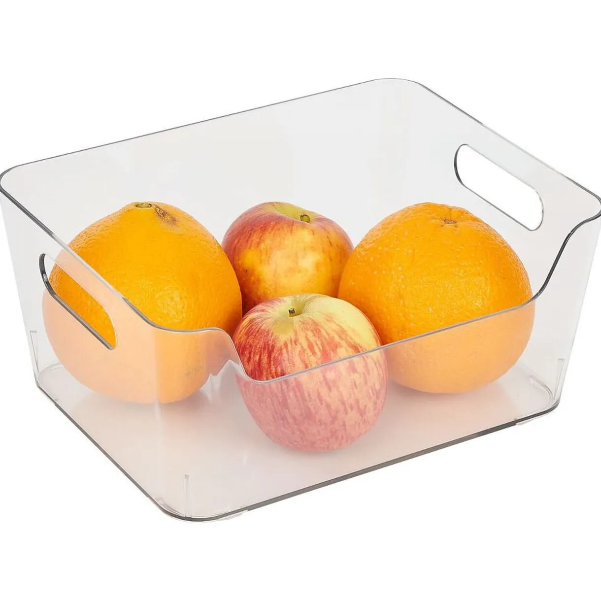 Gifi Bac rangement frigo 3,5L plastique transparent 22,4x17,3xH10cm Hot