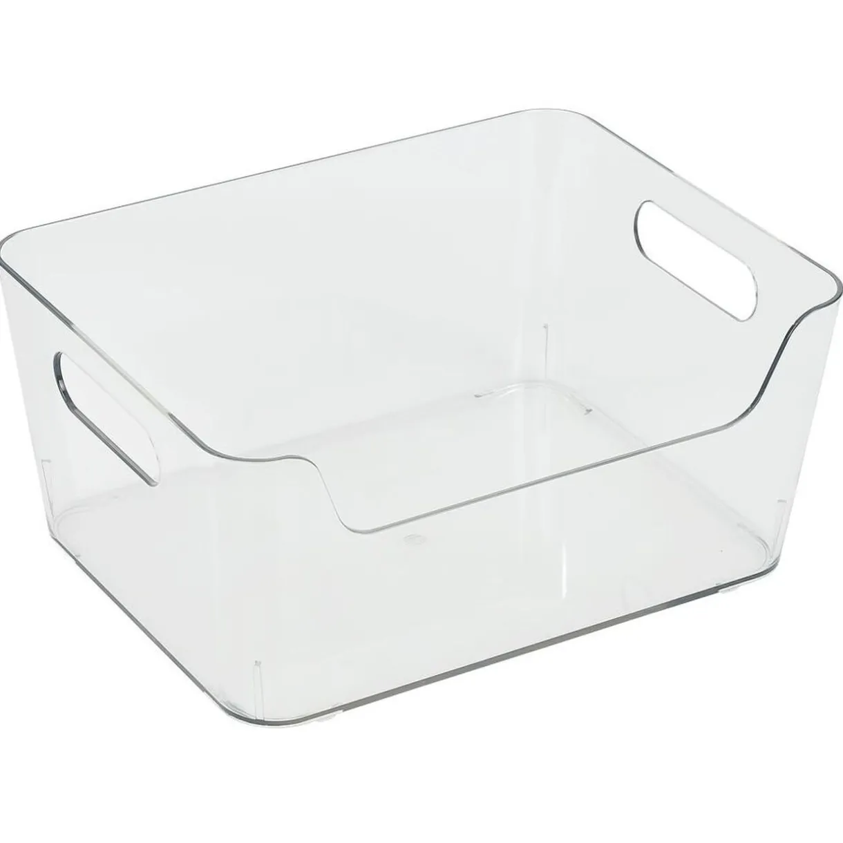 Gifi Bac rangement frigo 3,5L plastique transparent 22,4x17,3xH10cm Hot