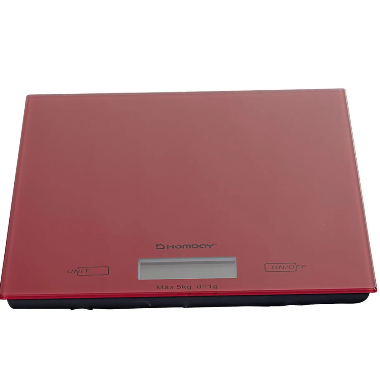 Gifi Balance de cuisine électronique et tactile rouge Homday Hot