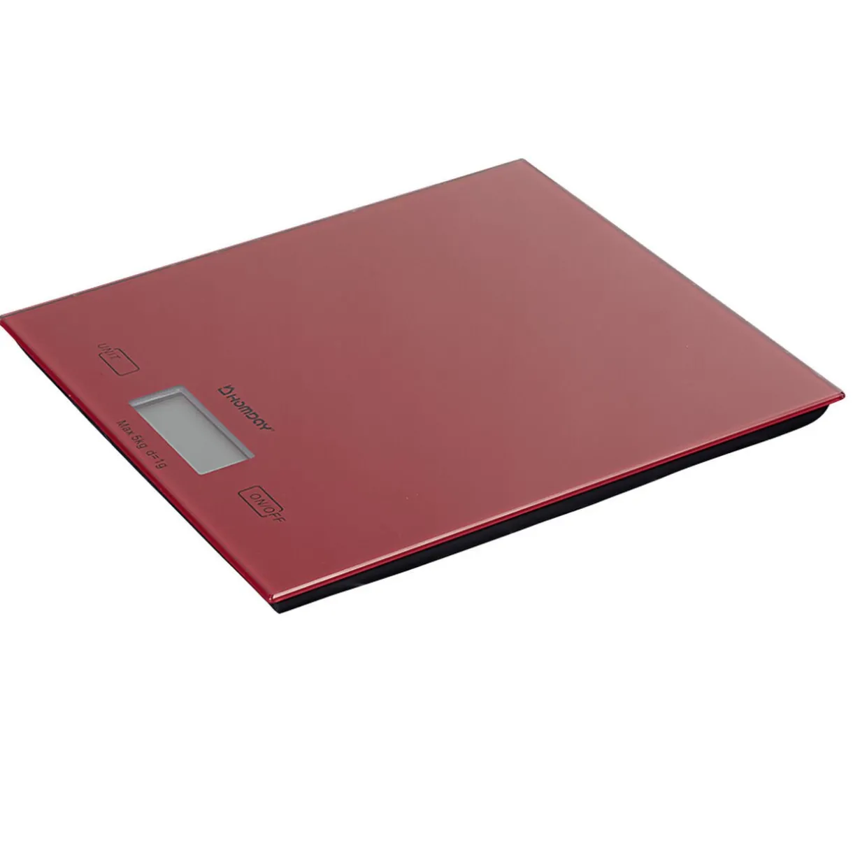 Gifi Balance de cuisine électronique et tactile rouge Homday Hot
