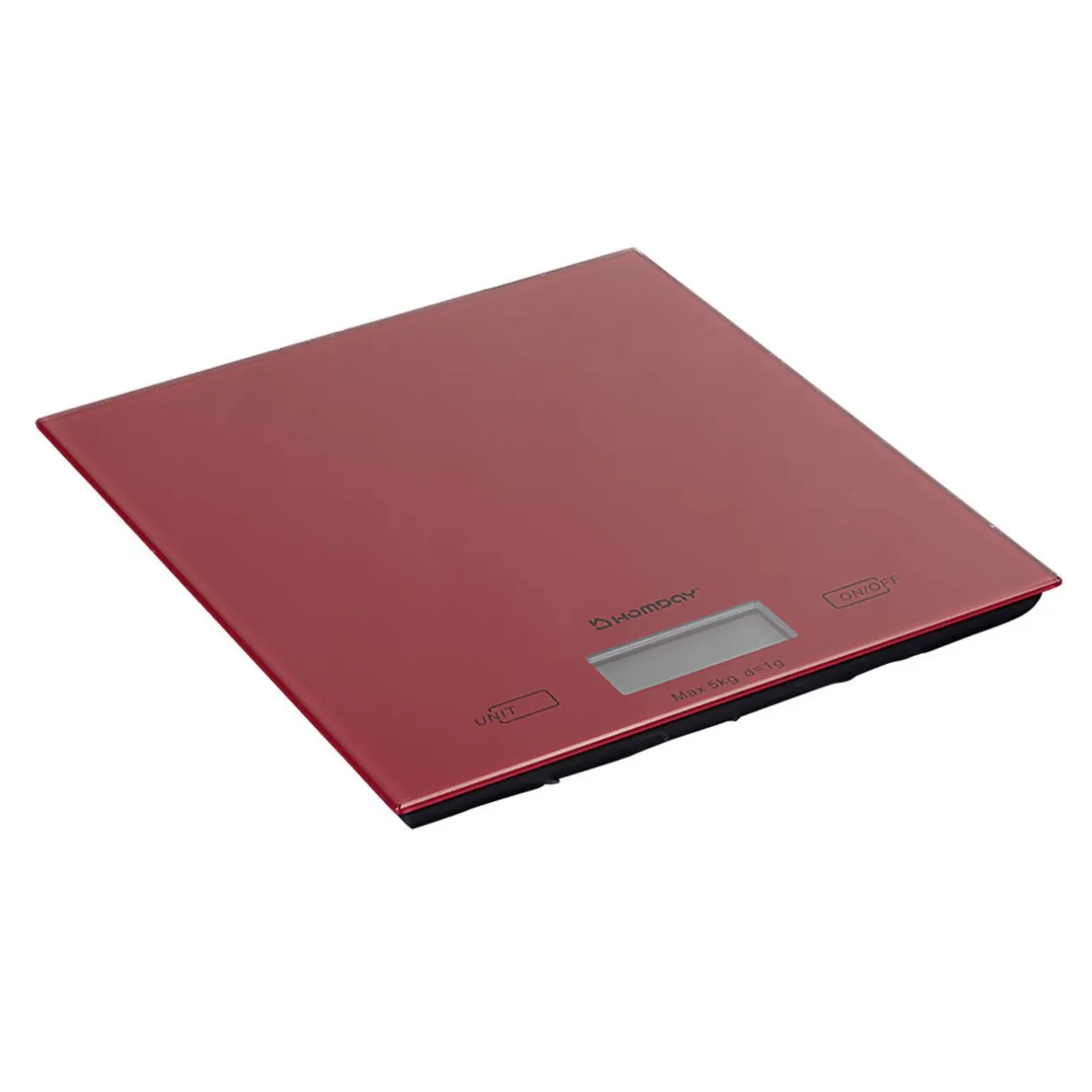 Gifi Balance de cuisine électronique et tactile rouge Homday Hot