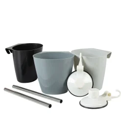 Gifi Barre à suspendre et 3 pots amovibles New