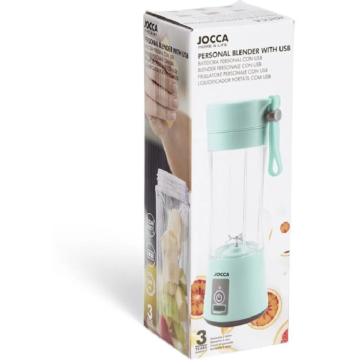 Gifi Blender portable 380ml avec sangle de transport - 2 coloris Discount