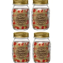 Gifi Bocal à stériliser 500 ml x 4 Hot