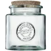 Gifi Bocal de conservation verre transparent couvercle liège 0,8L Hot