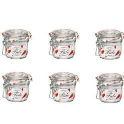 Gifi Bocal de conserve fermeture à clapet 200 ml x 6 Best